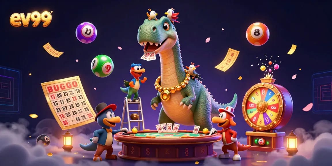 Experience exciting gameplay at ev99 with vibrant characters and colorful lottery elements.