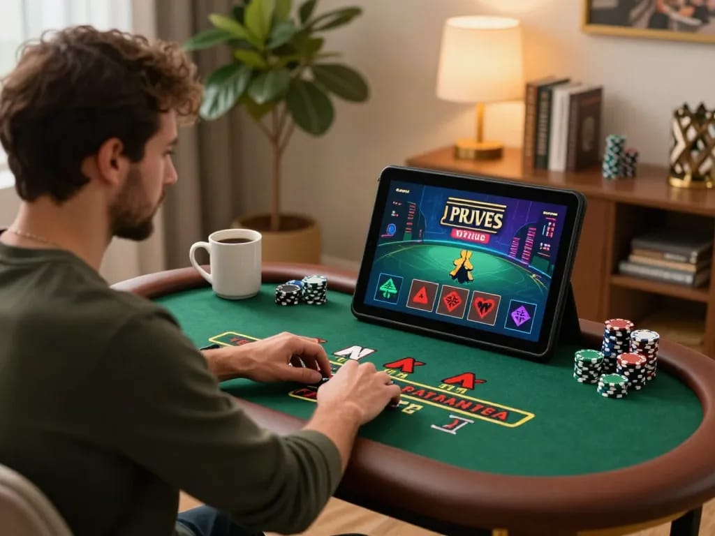 Experience link VMAX through exciting online blackjack gameplay at home in a stylish and comfortable setting.