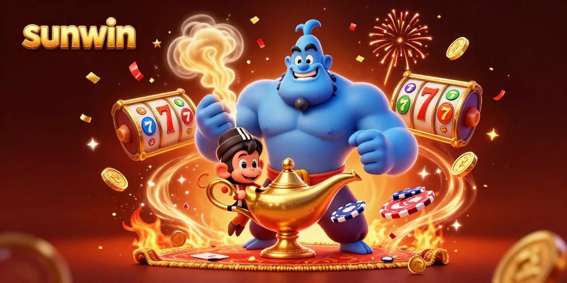 Experience thrilling wins at sunwin with vibrant slot games, floating lucky 7s, and energetic casino culture.