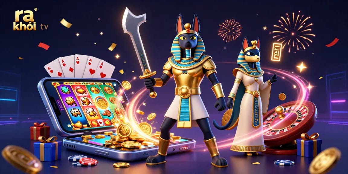 Experience thrilling gameplay with ra khơi tv, featuring vibrant slot games and dynamic characters.