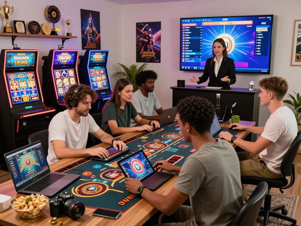 Engaging live casino gaming at TK88 with diverse players enjoying an immersive experience.