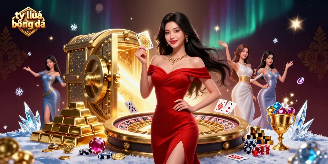 Experience thrilling tỷ lệ bóng đá graphics with a stunning casino illustration.
