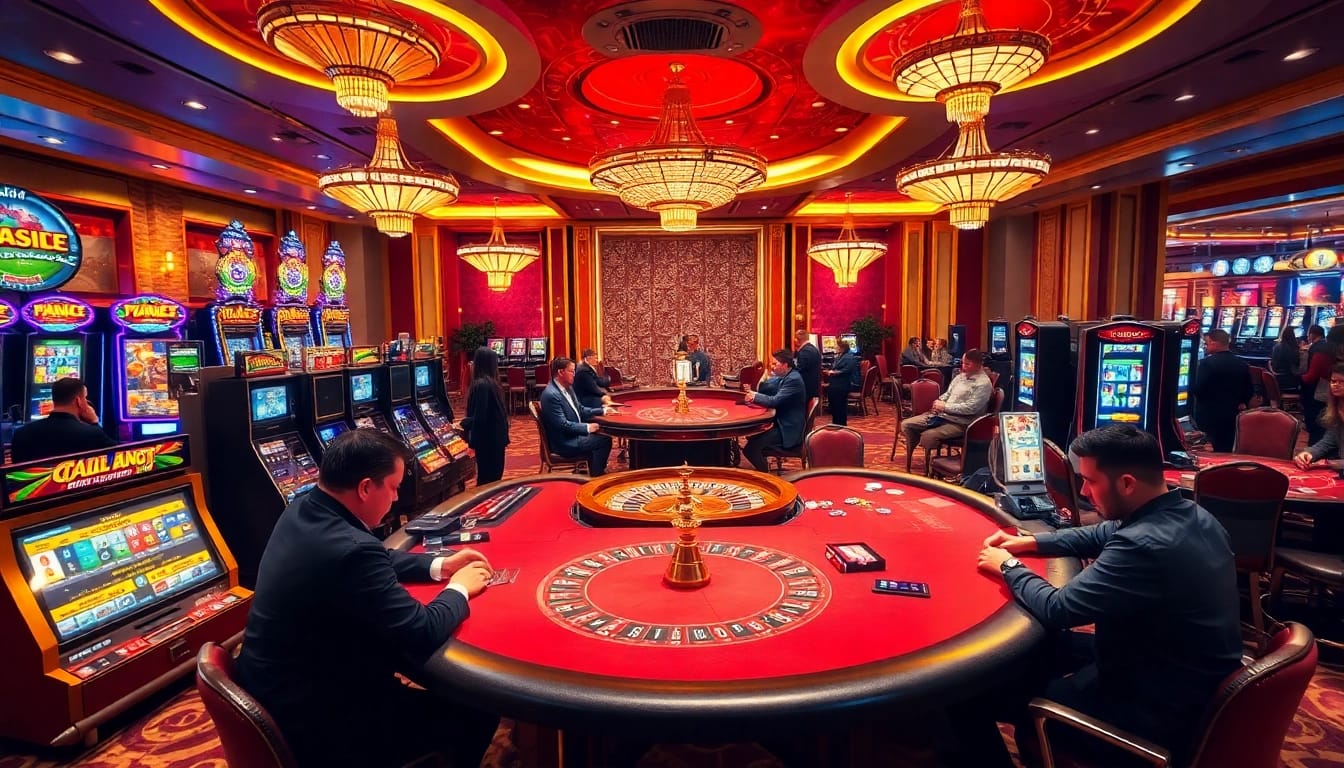 Experience the thrill of gambling at 88xx01 with vibrant casino visuals and action.