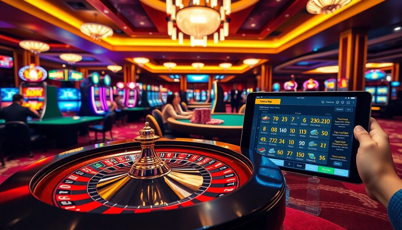 Experience the excitement of nha cai uy tin with professional casino tables and vibrant gameplay.