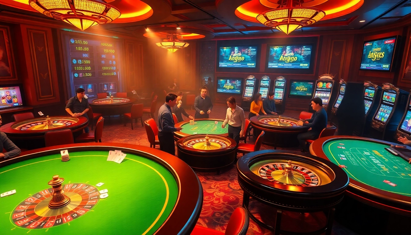 Experience the excitement of online gambling at 8day.cn.com, with a vibrant casino scene rich in poker chips and roulette.