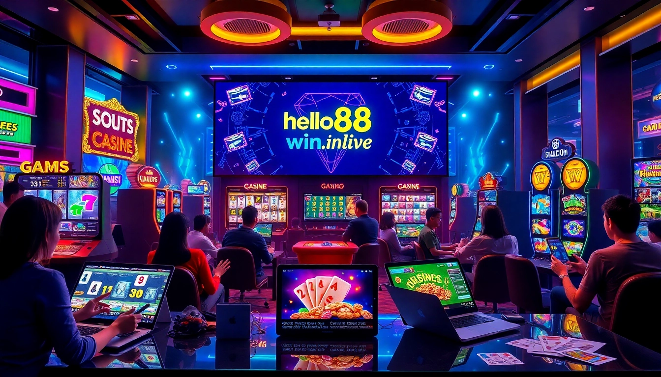 Experience the excitement of hello88win.live with vibrant online gaming options.