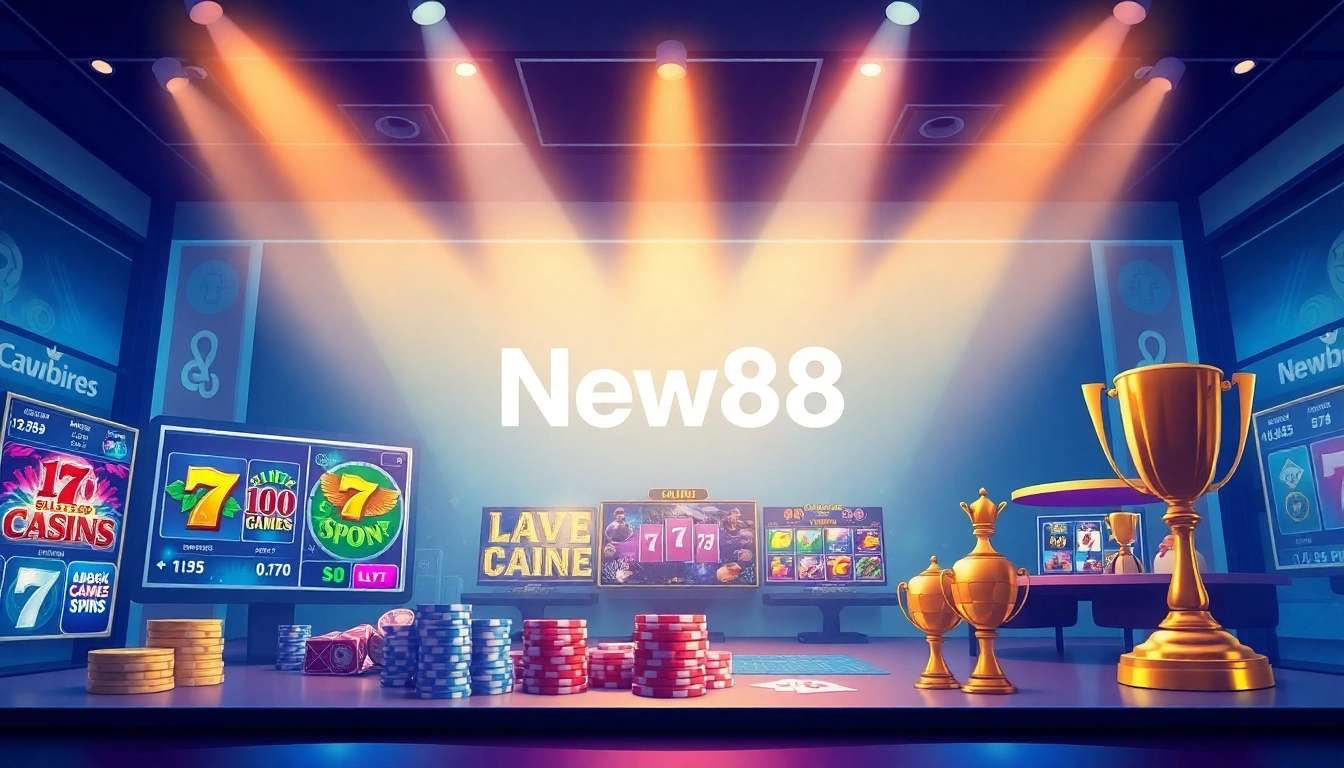 Experience the thrill of online gaming with New88go.com, featuring vibrant casino game showcases.