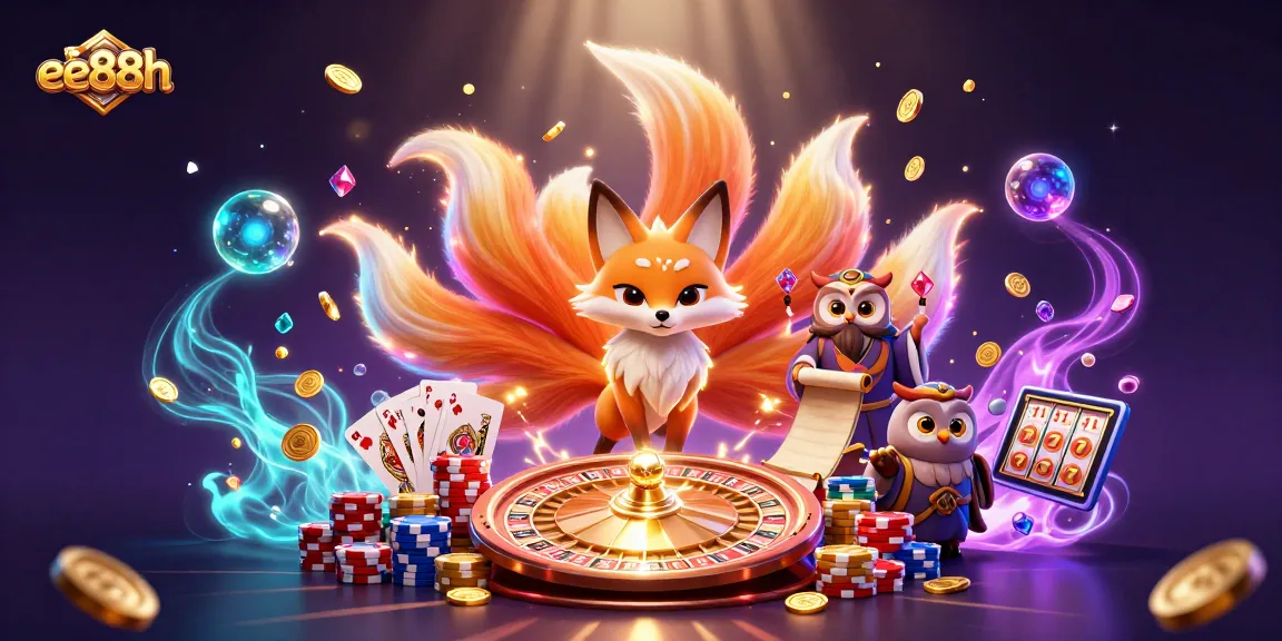 Win big with ee88h's vibrant online casino featuring a magical nine-tailed fox!