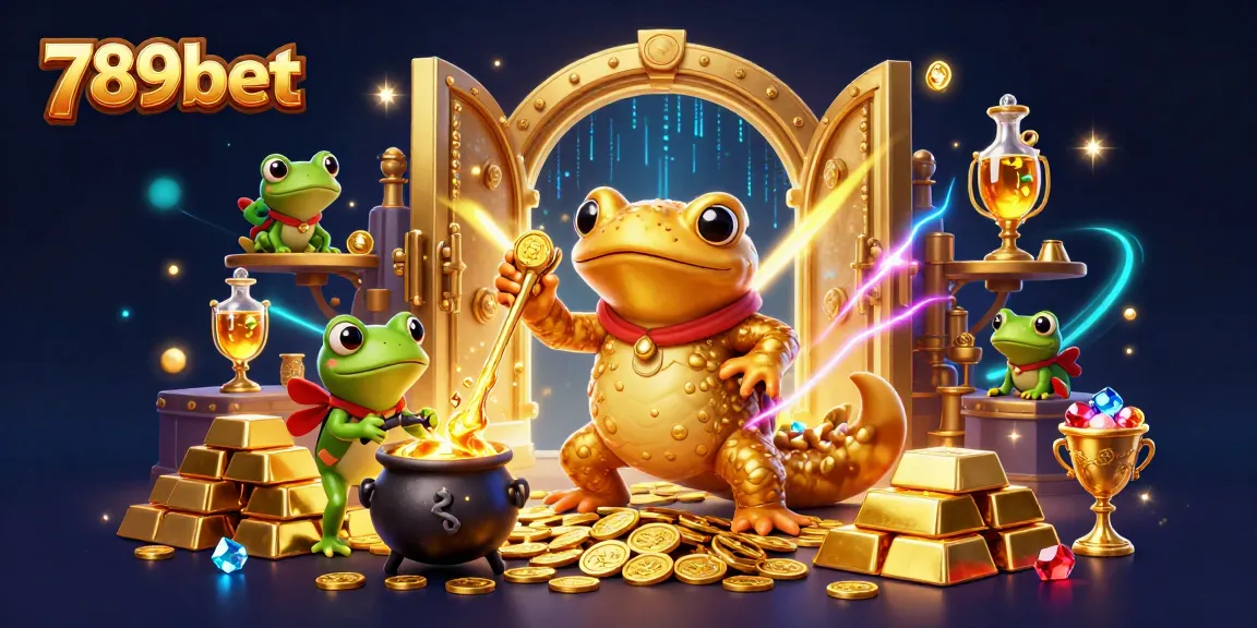 Feel the thrill of winning at 789bet within a magical casino realm of gold and treasures.