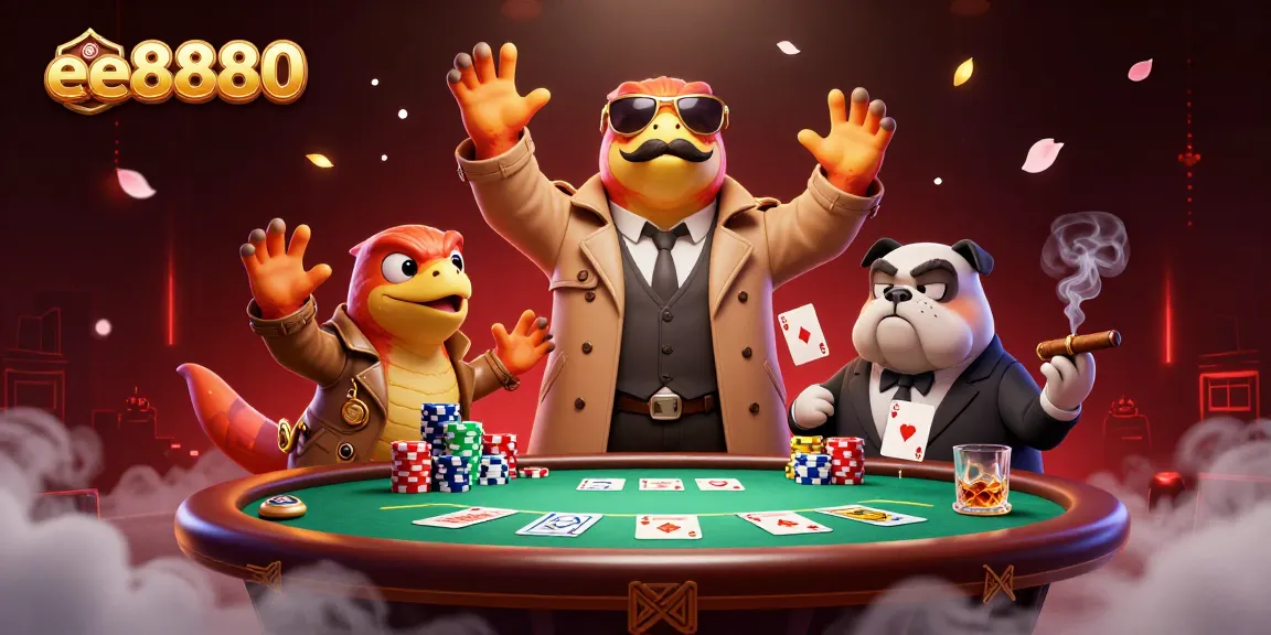 Experience thrilling poker action at ee8880 with raptors in disguise at a VIP casino